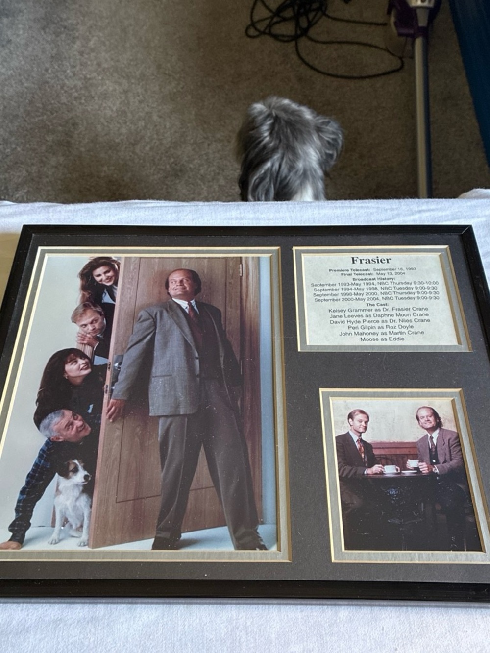 Framed Wall Art Collage in Black and Gold Rare